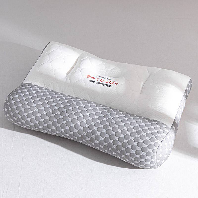 枕芯乳胶反牵引颈椎修复聚酯纤维单人长方形厂家直销枕头枕芯功能