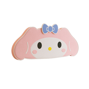 可爱卡通风床头软包靠垫榻榻米无床头公主房靠背可拆洗防撞大靠背