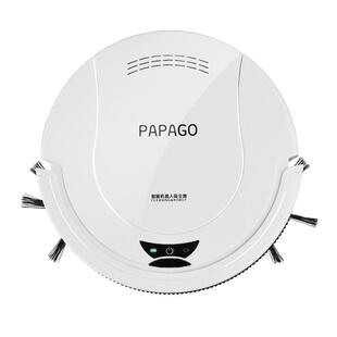 PapaGo扫地机器人超薄家用智能吸尘器全自动擦地拖地机清洁一体机