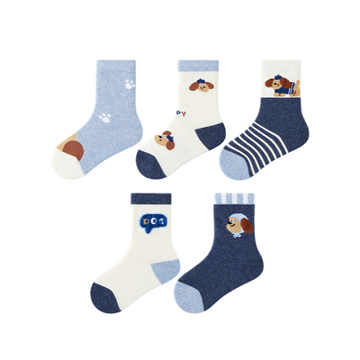 男童春夏季薄款A类精梳棉网眼袜