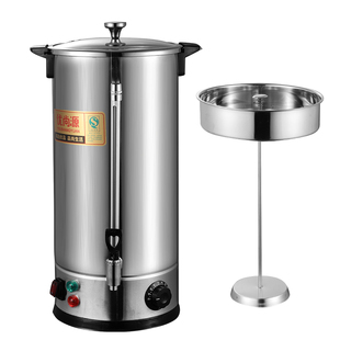煮茶桶304不锈钢泡茶桶煮茶壶大容量煮茶器商用养生壶烧水桶保温