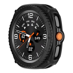 适用三星watch4/6/8Classic智能手表刻度圈铠甲壳Ultra套装保护壳