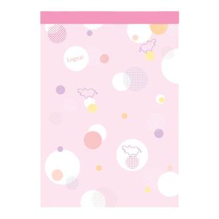 日本nakabayashi仲林单词本河马岛系列笔记本记事本学生日记本A6横线本双色内页高颜值可撕便签本官方旗舰店