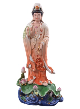 德化白瓷观音佛像观世音菩萨