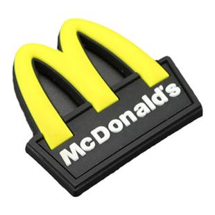 麦当劳M后尾标志奔宝驰AMG改装马M标金拱门车标字牌字标车贴搞笑