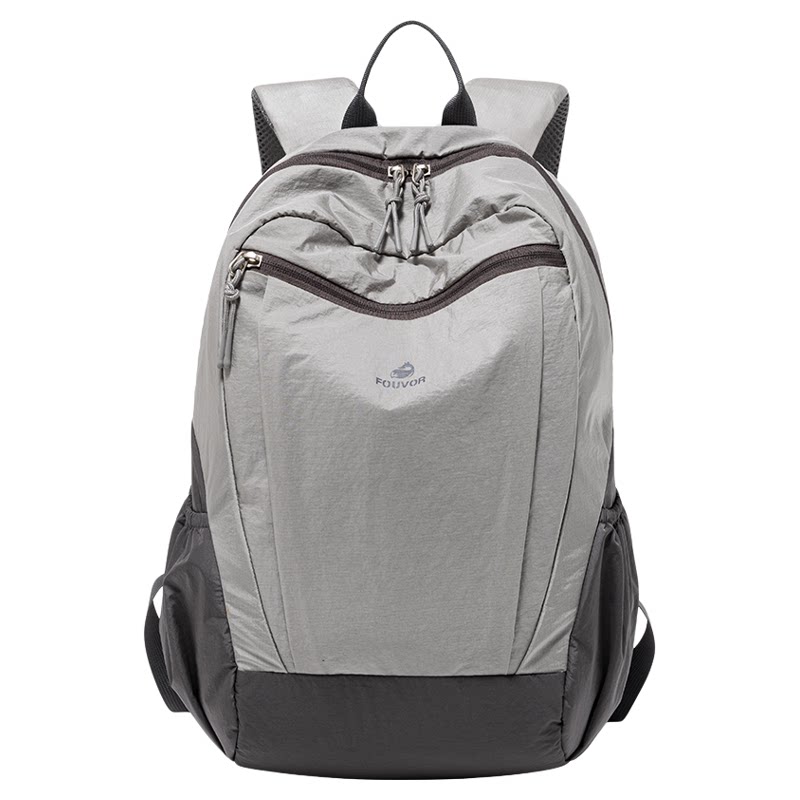 火狐防水双肩包女大容量外出旅行包女士旅游轻便通勤大学生书包男