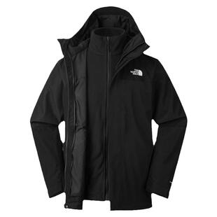 TheNorthFace北面冲锋衣男款抓绒内胆三合一防水户外夹克外套