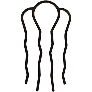 四齿插梳盘发神器2025新款懒人丸子头发梳U型发夹女固定发卡发簪