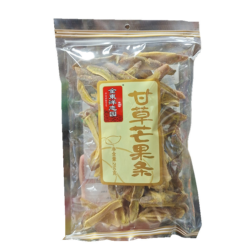 金东洋蜜饯芒果条话梅肉柠檬果脯