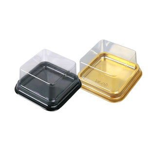 雪媚娘包装盒班戟盒子甜点泡芙盒单个班戟盒糯米糍甜品打包蛋糕盒