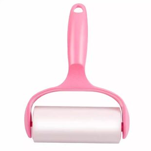 粘毛器粘毛滚筒纸沾毛发斜撕式宠物粘毛去毛神器纸卷加厚替换纸