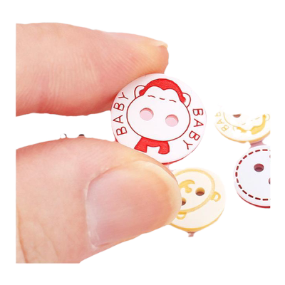 儿童纽扣彩色婴儿宝宝毛衣开衫衬衣衬衫外套卡通可爱百搭装饰扣子