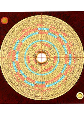 罗盘高精度罗经仪指南针家用摆件