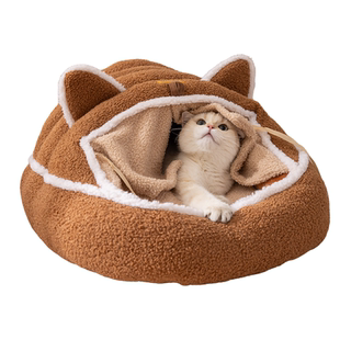 宠物猫窝猫咪睡窝封闭式保暖寒冬大尺寸安全感猫床冬天加厚过冬窝