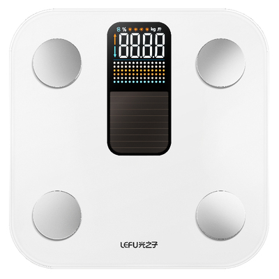 LEFU乐福光能体脂秤精准测脂称重