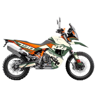 适用KTM790adv改装全车拉花贴花版画防水贴纸车身贴保护贴膜车衣