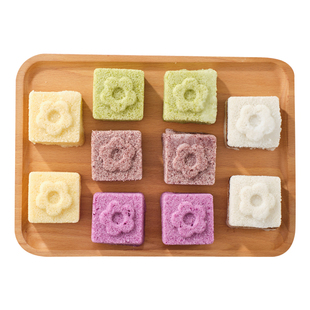 淮扬米糕330克/包冷冻食品糕点手工特产玉米糕红糖糕紫薯黑米包邮