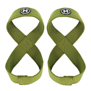 HELL8字助力带硬拉健身划船引体向上力量举握力举重护腕高翻单杠