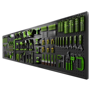 德国品质洞洞板置物架金属冲压板工具挂板收纳架电表箱玄关处装饰