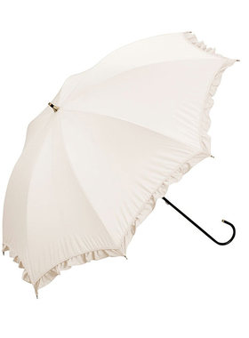 日本进口Wpc长柄伞晴雨伞防晒黑胶超轻花边parasol2026新款水族馆
