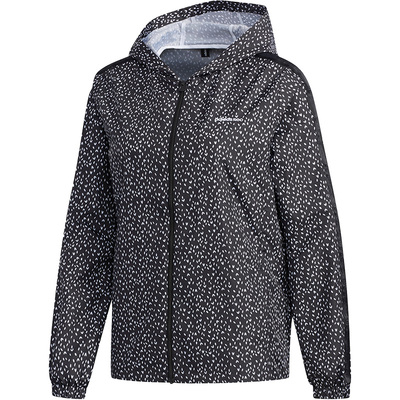 Adidas/阿迪达斯正品Neo女子时尚运动休闲连帽外套夹克EI4256