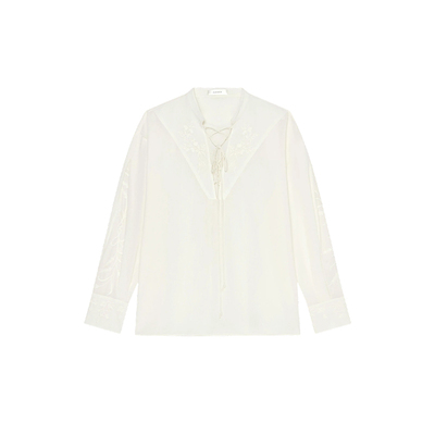 ECRIVAIN宽松文艺衬衫