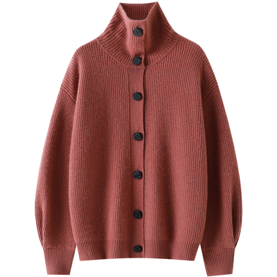 启超官方高端100%纯山羊绒衫