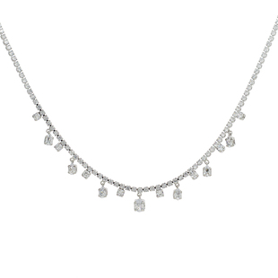 「公主项链」闪锆项链颈链锁骨链女轻奢小众配饰吊坠choker气质