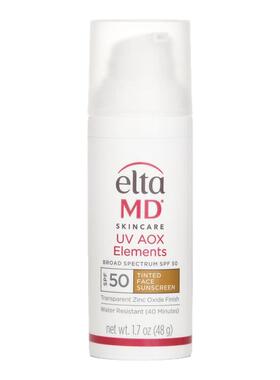 Elta MD安妍科UV AOX 有色矿物防晒乳霜SPF50 48g