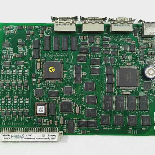 ABB 1MSC980111 REV.L PCB CIRCUIT CARD CPU 1
