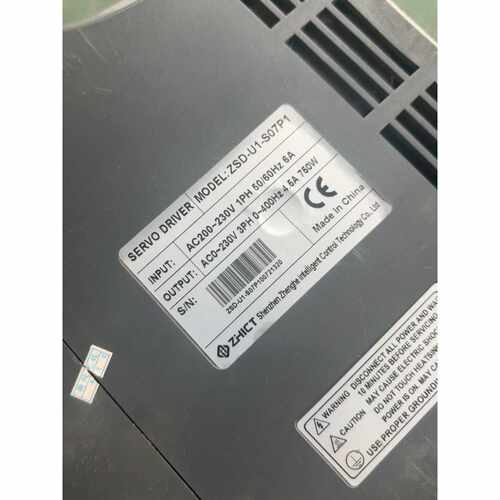 议价ZHICT正合750W伺服驱动电机拆机共2套维修