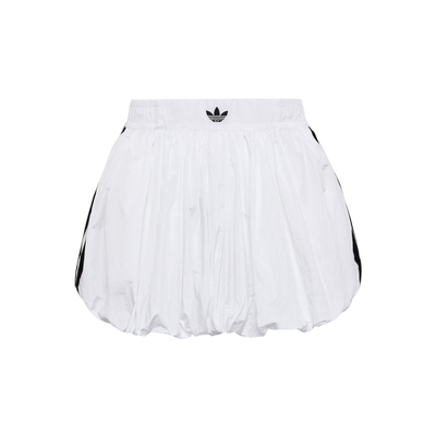 滔搏adidas阿迪达斯三叶草女大童百搭花苞裙运动休闲半身裙KU3112