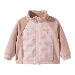 贝贝怡童装儿童加厚棉服冬装男童女童秋冬季休闲运动外套校服神器