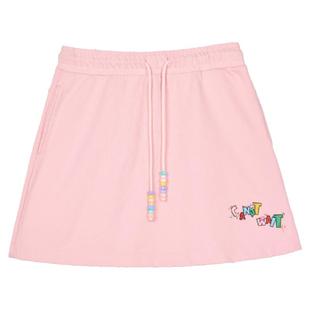 【陈伟霆】CANOTWAIT 海洋彩色LOGO抽绳半身休闲短裙夏季女款潮牌