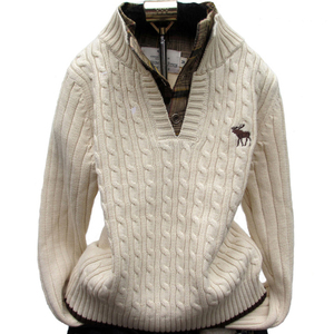 春秋冬儿童纯棉毛衣男童假两件中大童装 宝宝纯色针织衫套头线衣