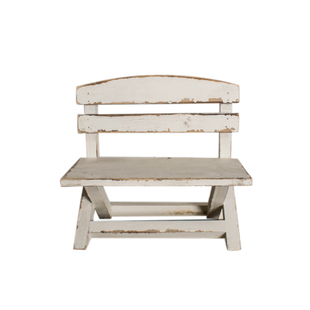 实木复古做旧桌面小凳子个性创意小椅子花架家居饰品装饰道具摆件