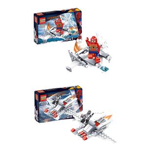 汇集乐品6934英雄复仇蚁人蜘蛛人仔英雄内战拼装积木联盟者侠