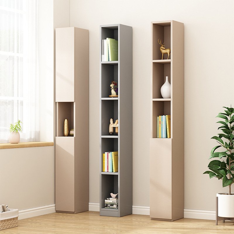 批发可定窄缝书架客厅卧室储物置物收纳小书柜转角落地靠墙