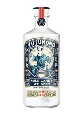 玉兔磨磨奶糖风味威士忌yutumomo配制酒爱尔兰 洋酒鸡尾酒调酒