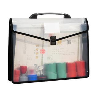 印章收纳盒营业执照收纳包带印章盒公司办公文件资料印章包执照包