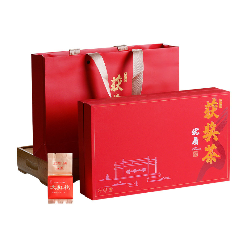 优质获奖茶大红袍茶叶礼盒装