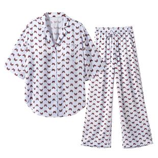 ubras流光家居服女款带杯可外穿缎面睡衣套装男2026年新款春夏季