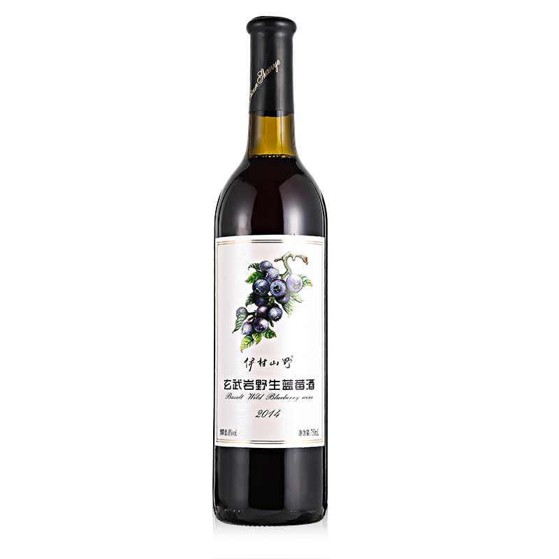 伊村山野750ml4瓶整箱女士低度酒