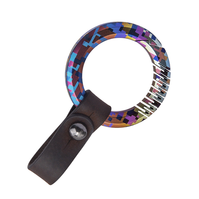 钛合金彩色汽车钥匙扣简约高档