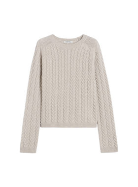 【季末甄选】 MaxMara 女装羊毛羊绒简约纯色毛衣9366255306