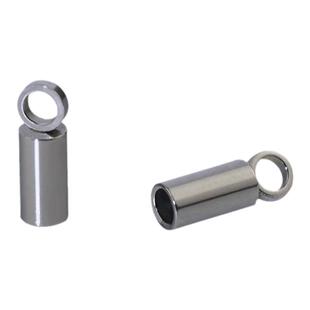 酷啦娜不锈钢砝码扣吊钟管吊桶项链手链收尾衔接扣皮绳饰品配件