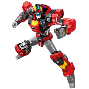 启蒙奇妙积木益智拼装消防工程车男孩模型玩具3-12岁儿童生日礼物