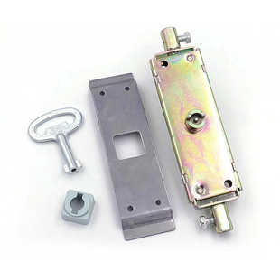 老型新型GGD锁动力柜中置柜锁连杆锁配电柜锁转舌锁天地式插杆锁