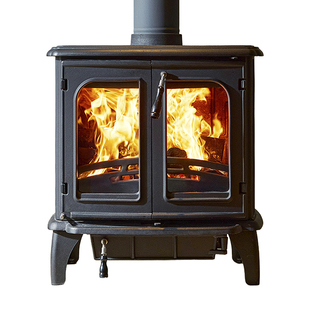 senmei森美铸铁真火壁炉欧式燃木柴火家用别墅取暖柴火炉
