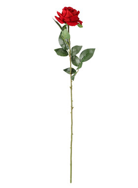 绒布玫瑰花仿真花高档装饰摆件